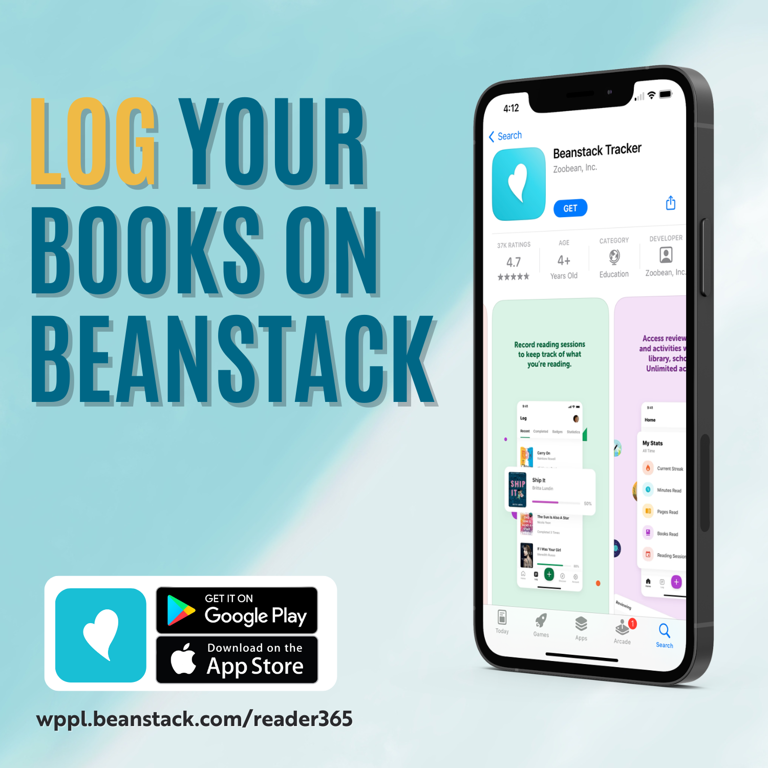 log your books graphic