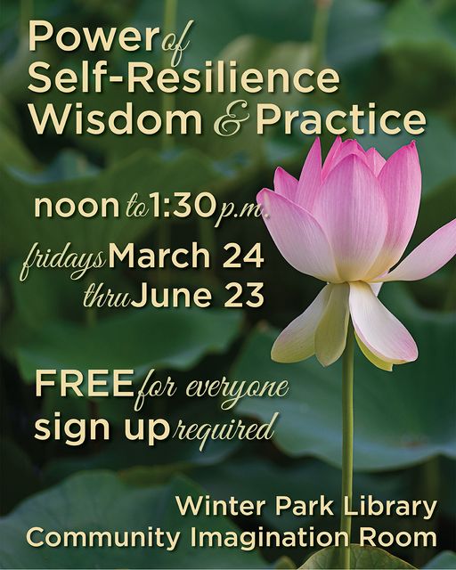 Power of Self-Resilience flyer