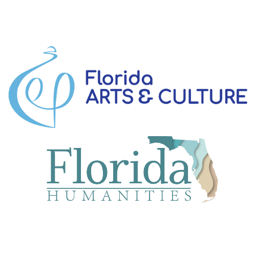 Logos for FL Humanities and Florida Arts & Culture