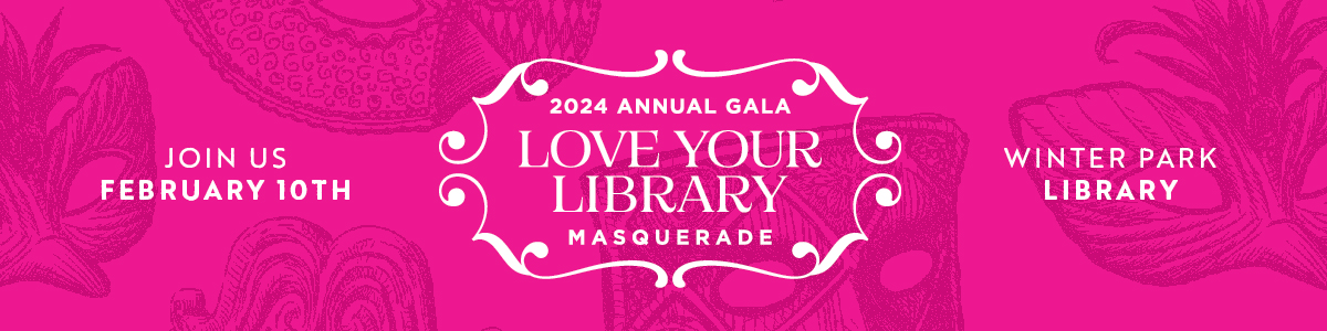 Love your Library 2024 Gala on February 10 graphic