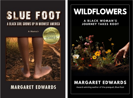 Slue Foot & Wildflowers book covers
