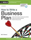 Image for "How to Write a Business Plan"