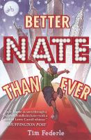 Better Nate than ever book cover