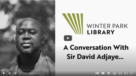 Sir David Adjaye Video